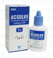 Acsolve Lotion 1% 30ml