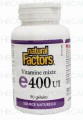 Natural Vitamin E Softgel Cap 400IU 90's