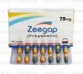 Zeegap Cap 75mg 14's