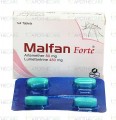 Malfan Forte Tab 80mg/480mg 1x4's