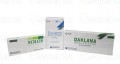 Package of Savera Tab 400mg 28's + 1 Pack Xolox Tab 400mg 90's   +  1 Pack of Daklana  Tab 60mg 28's