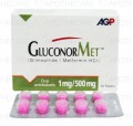 Gluconormet Tab 1mg/500mg 30's