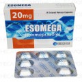 Esomega Cap 20mg 2x7's