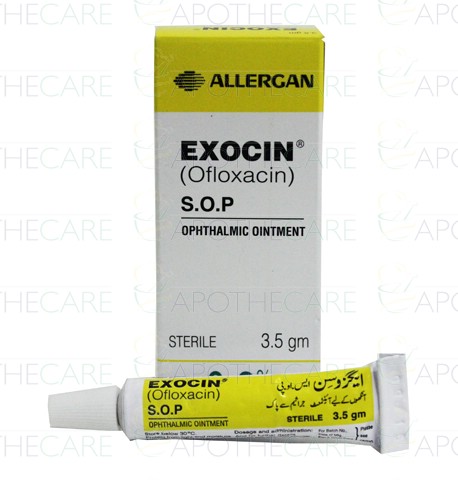 Exocin Ophthalmic Oint 0 3 3 5gm