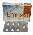 Emrix SR Cap 15mg 14's