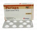 Perispa Tab 50mg 3x10's