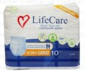 Diaper Life Care Pull Ups Large 10's