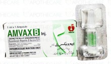 Amvax B Inj 20mcg 1Ampx1ml