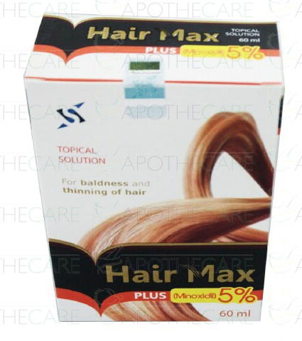 hair max plus minoxidil 5 reviews