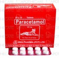 Paracetamol Tab 500mg 20x10's (irza)