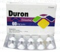 Duron Cap 60mg 10's