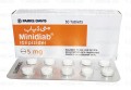 Minidiab Tab 5mg 30's