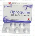 Ciproquine Tab 500mg 10's