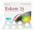 Eskem Cap 20mg 14's