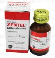 Zentel Susp 100mg/5ml 10ml (Bulk)
