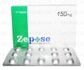 Zepose Tab 150mg 14's