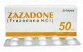 Zazadone Tab 50mg 3x10's