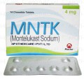 Mntk Chewable Tab 4mg 14's