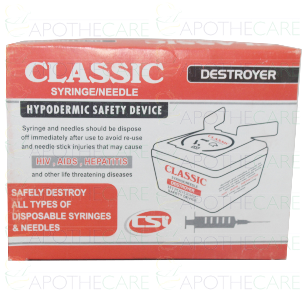 Syringe Cutter with Steel Handle 1's