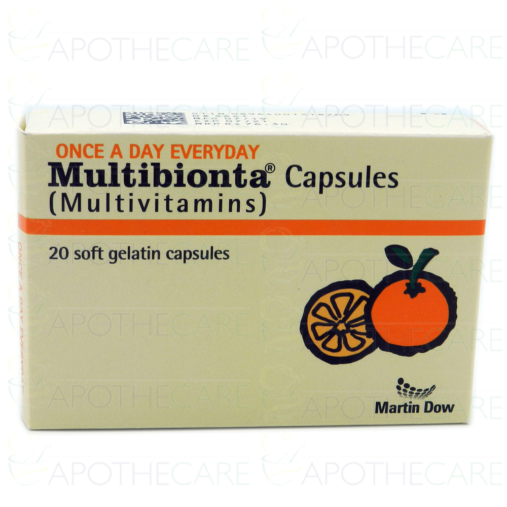 Multibionta Cap 20's