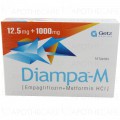 Diampa-M Tab 12.5mg/1000mg 14's