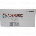 Adenuric Tab 40mg 2x10's