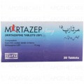 Mirtazep Tab 15mg 20's