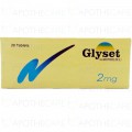 Glyset Tab 2mg 2x10's