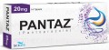 Pantaz Tab 20mg 1x14's