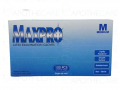 Maxpro Latex Examination Gloves Medium 100's 