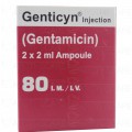 Genticyn Inj 80mg 2Ampx2ml