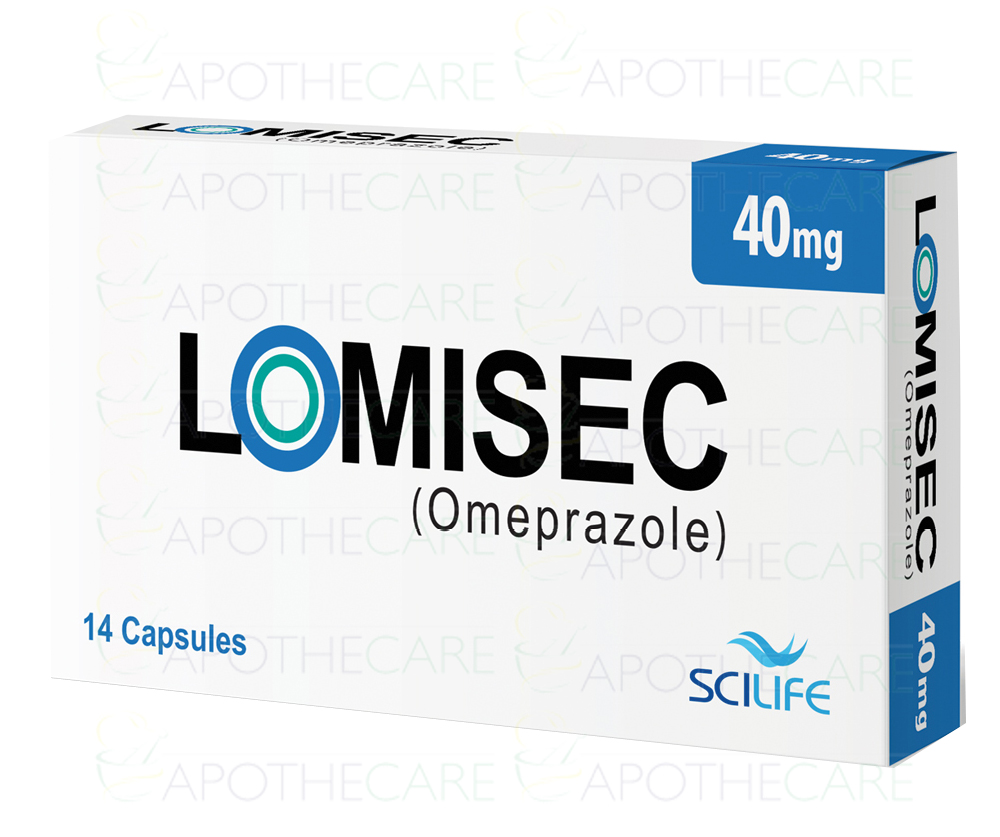 Lomisec Capsule 40mg 2x7's