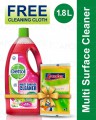 Multi Purpose Cleaner  Floral with free cleaning cloth 1.8 liters