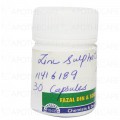 Zinc sulphate Cap 25mg 30's