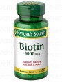 Biotin Softgel Cap 5000mcg 72's