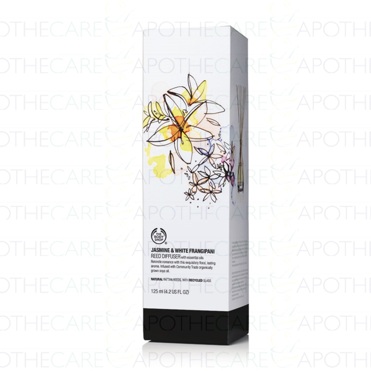 Reed Diffuser Jasmine & W/Frangipani 125Ml