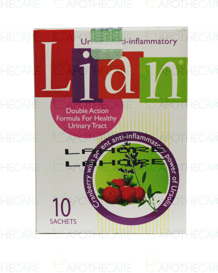 Lian Cranberry Flavour Sachet 10's