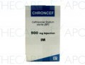 Chroncef IM Inj 500mg 1Vial