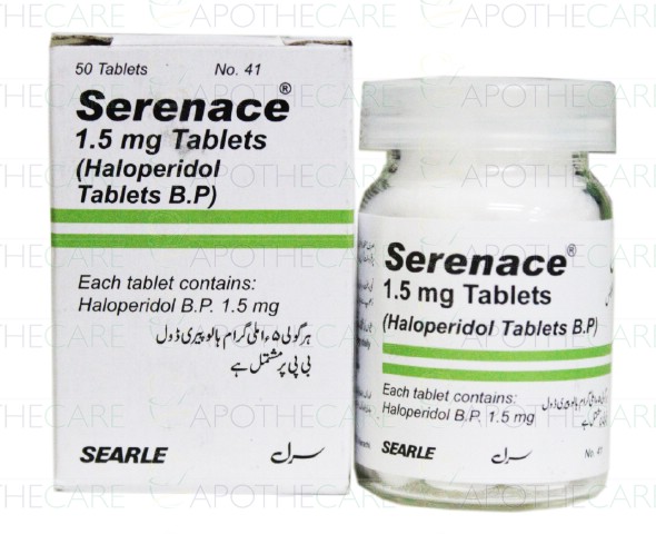 Serenase Tablets, Heloperidol