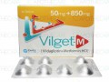 Vilget-M Tab 50mg/850mg 14's