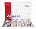 Zepose Tab 300mg 10's