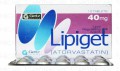 Lipiget Tab 40mg 10's