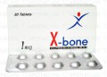 X-Bone Tab 1mcg 3x10's