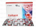 Foliant Tab 10mg 14's