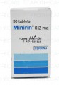 Minirin Tab 0.2mg 30's