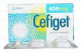 Cefiget Cap 400mg 5’s 160 Packs