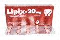 Lipix Tab 20mg 10's