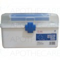 First Aid Box Empty Large 1's Model F-500 (BLue & White)