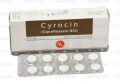 Cyrocin Tab 250mg 10's