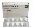 Amaryl M SR Tab 2mg/500mg 3x10's
